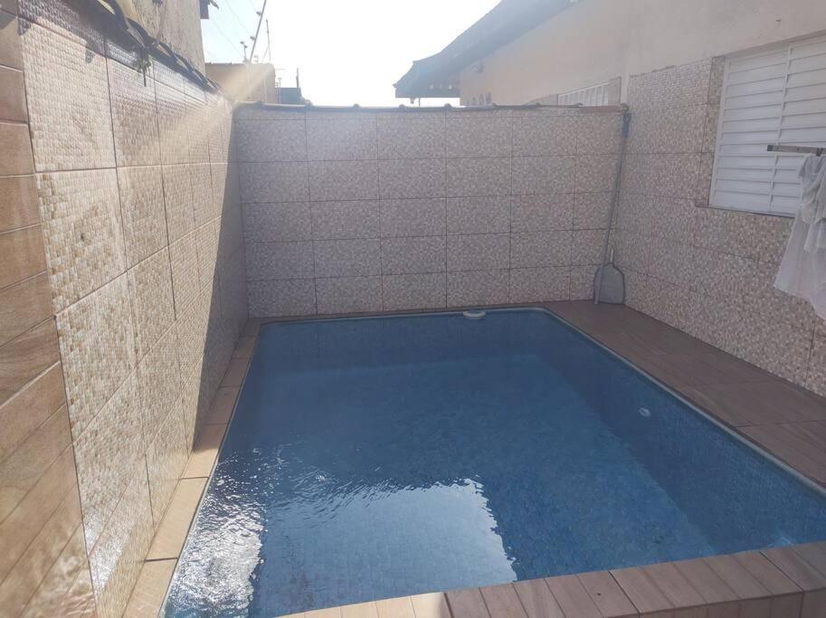 Vila Casa Cond Fechado Com Piscina Diaria Gratis Itanhaém Exteriér fotografie