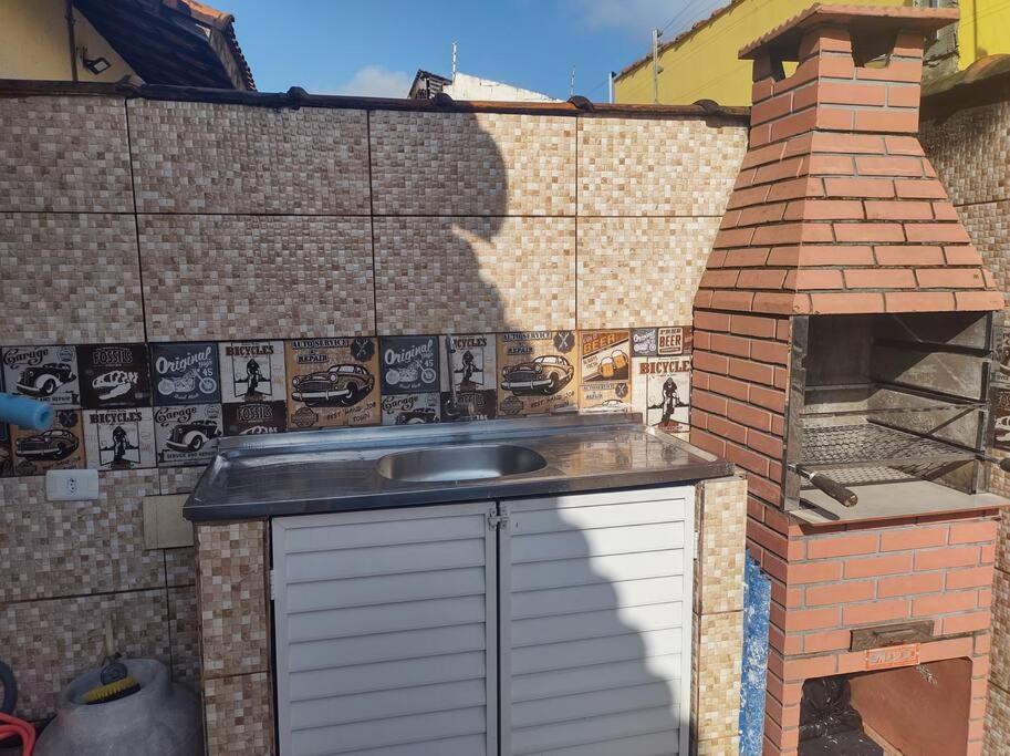 Vila Casa Cond Fechado Com Piscina Diaria Gratis Itanhaém Exteriér fotografie