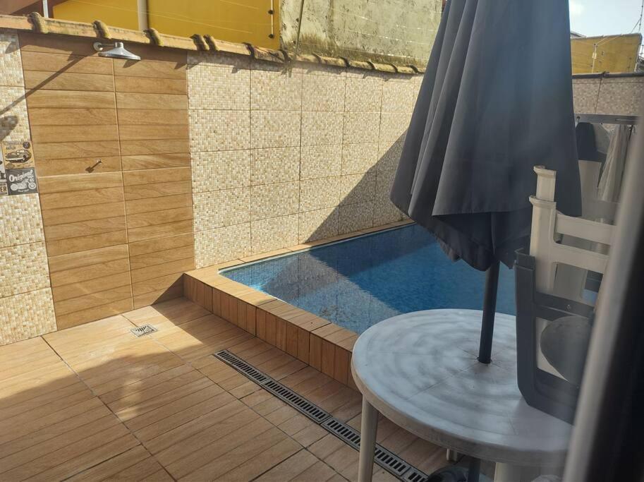 Vila Casa Cond Fechado Com Piscina Diaria Gratis Itanhaém Exteriér fotografie